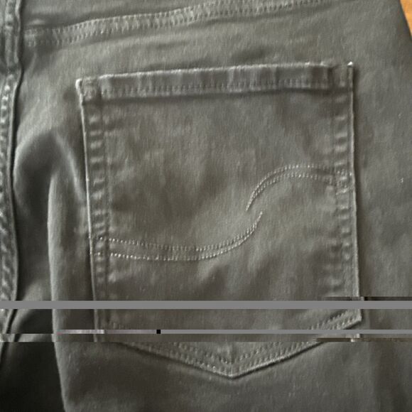 Signature By Levi Strauss Womens Black 14 W32 Shaping Pull-On Super Skinny Jeans - Picture 10 of 12